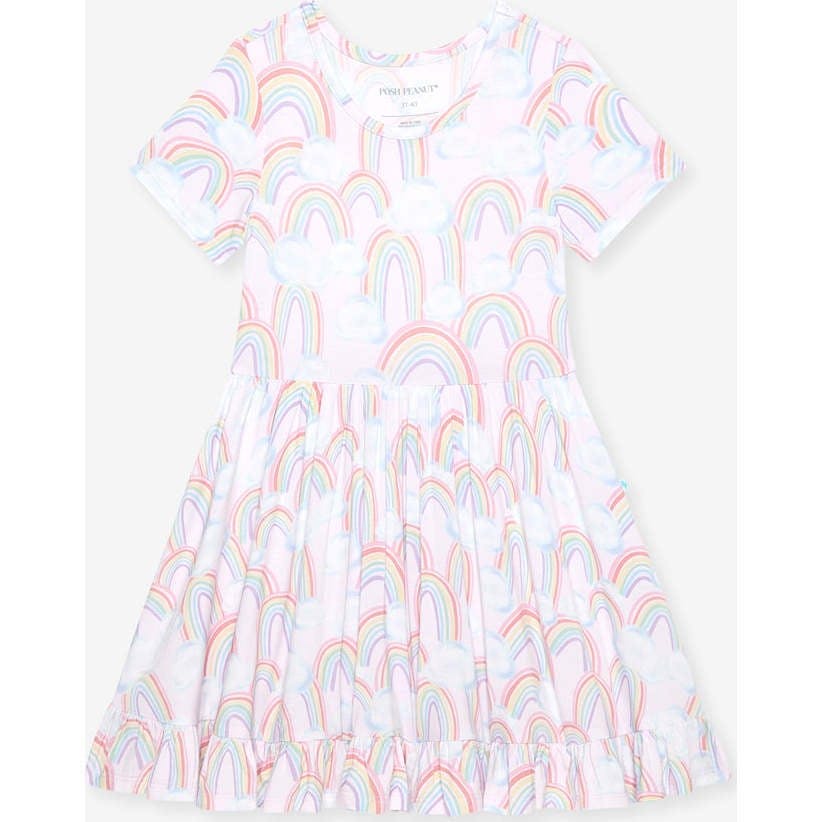 April Ruffled Twirl Dress