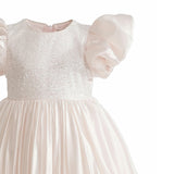 Pink Aurora Glitter Party Dress
