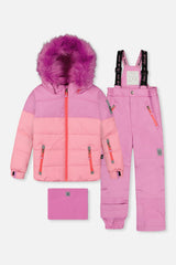 Two Piece Play Snowsuit Pinkish Violet