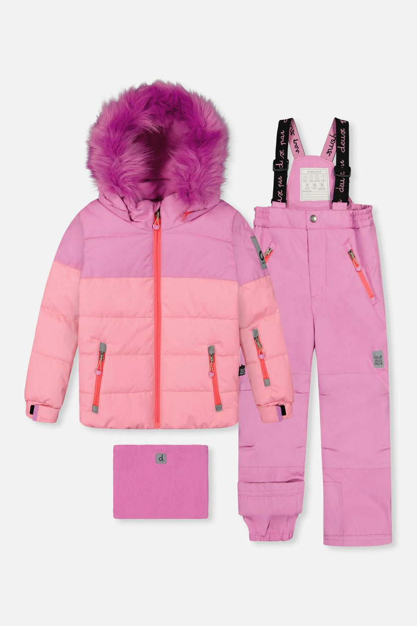 Two Piece Play Snowsuit Pinkish Violet