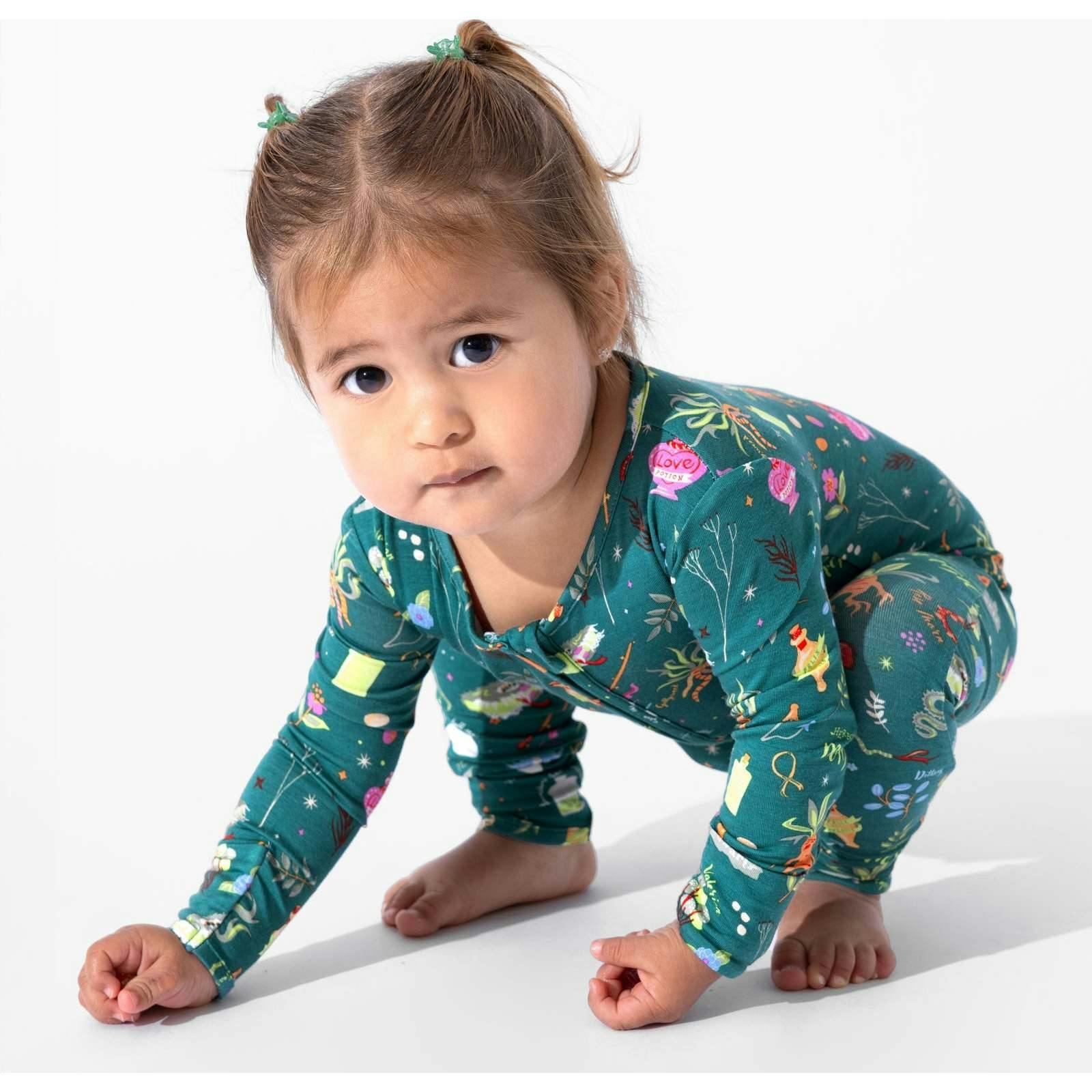 Mandrakes Potions & Herbs Bamboo Convertible Footie