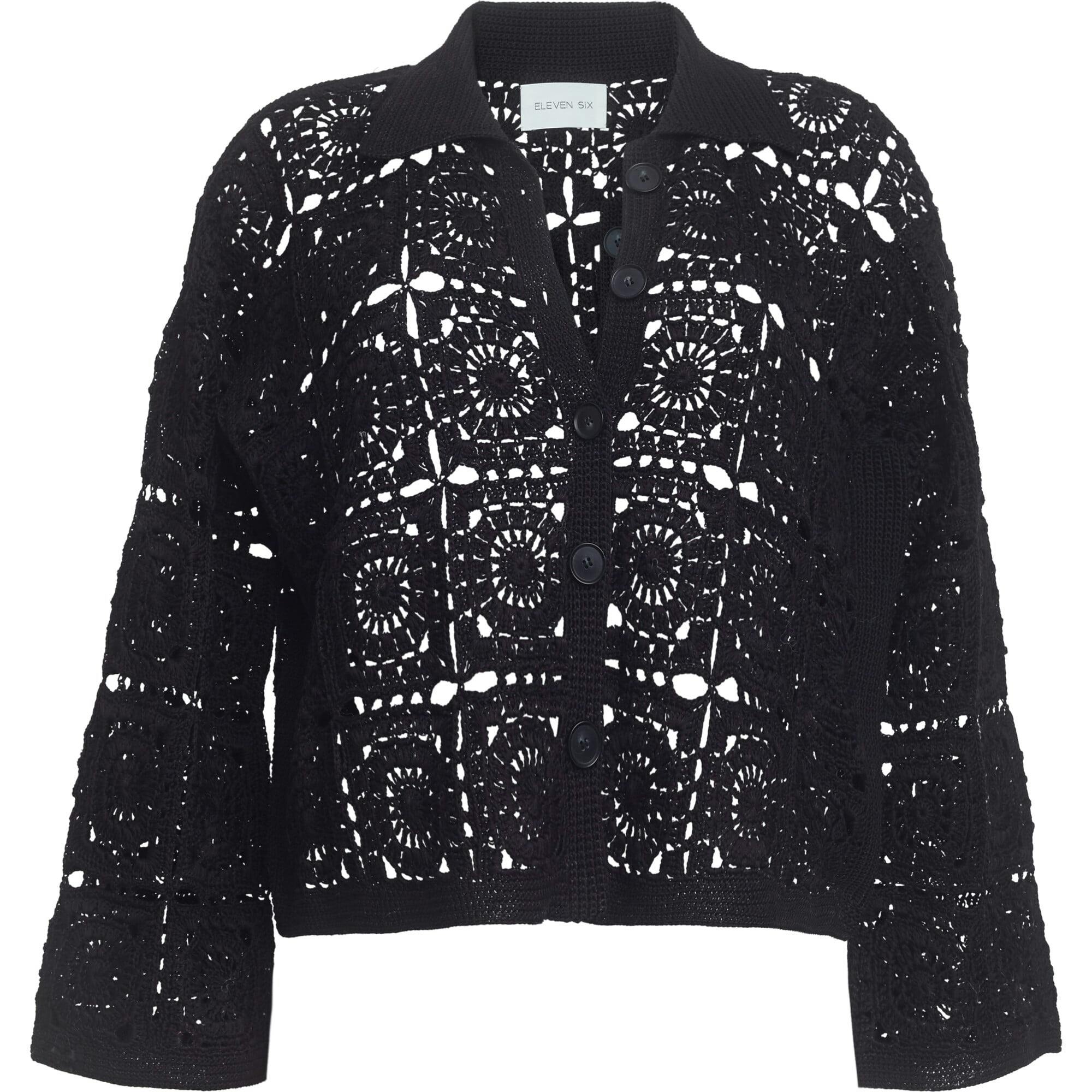 TASHA CROP JACKET | BLACK