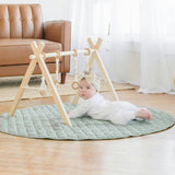 Linen Round Play Mat