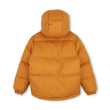 Sudan Brown Hooded Padded Jacket
