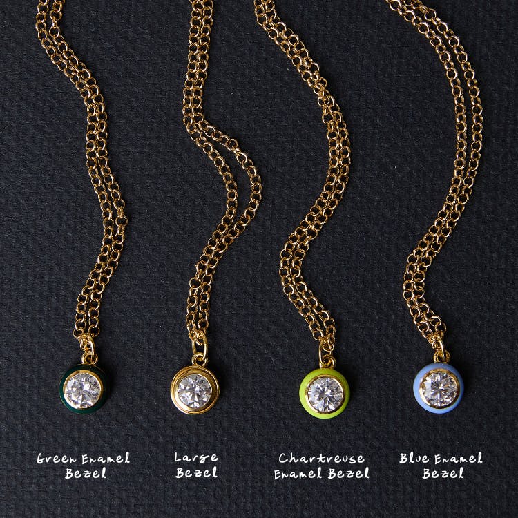 Bezel Necklace