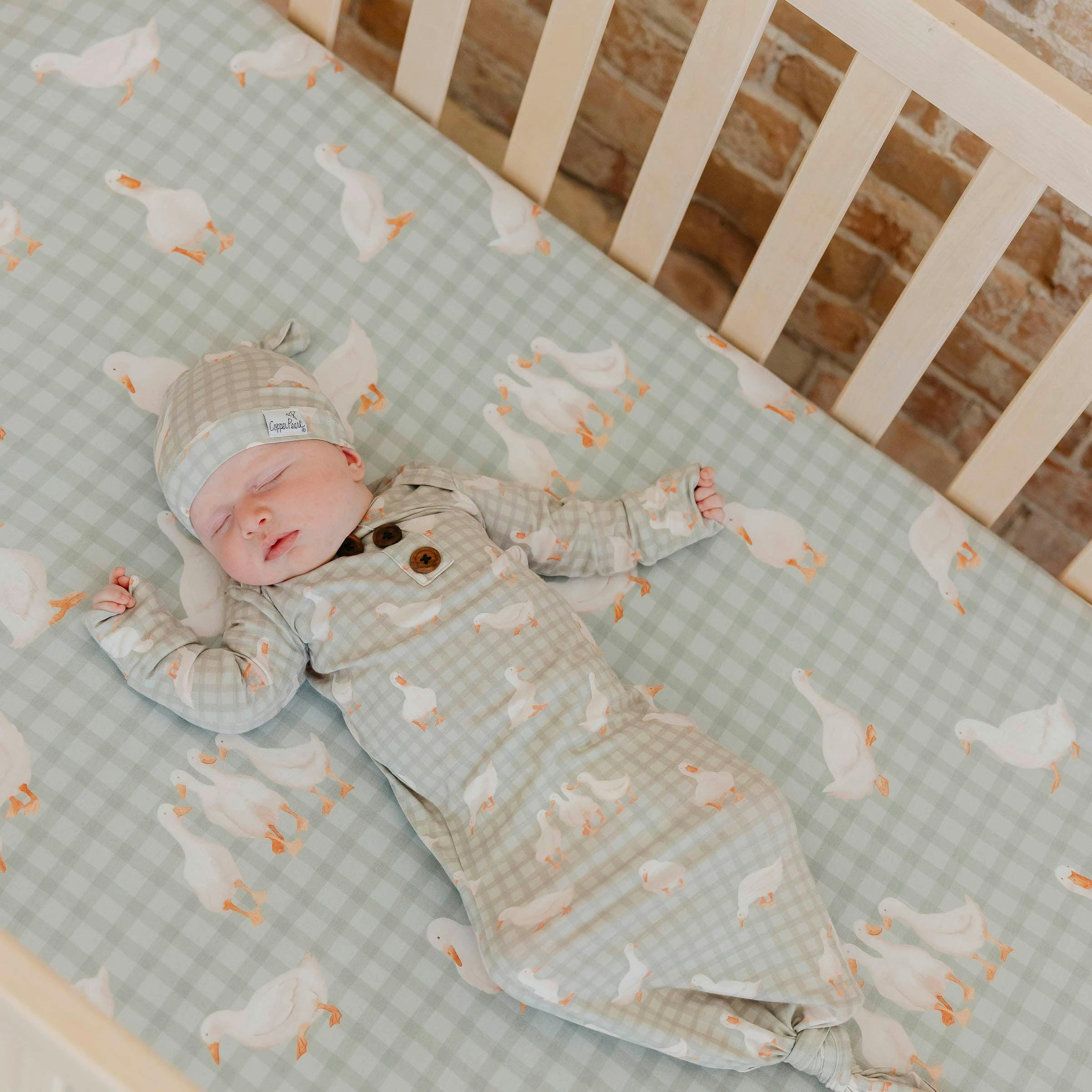 Premium Knit Fitted Crib Sheet - Baker