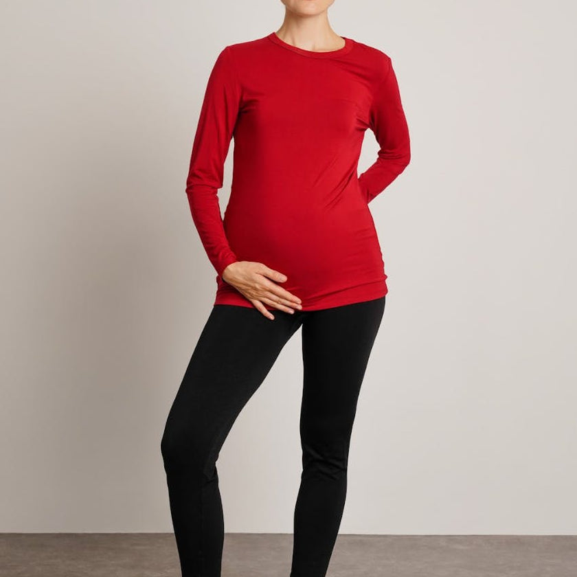 Liv Long Sleeve Crew Neck Tee