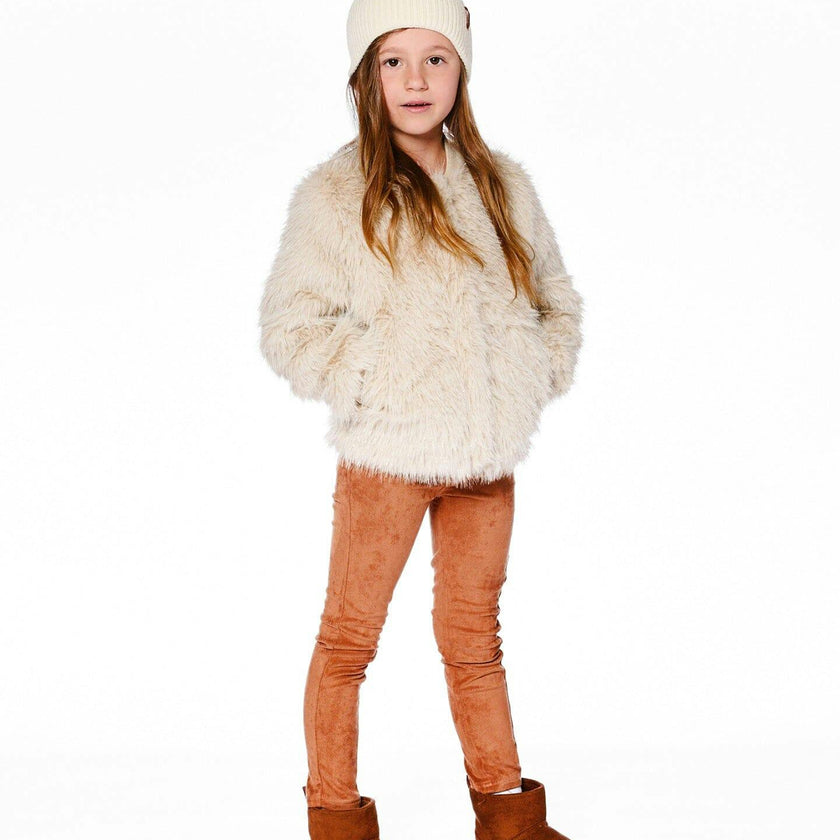 Short Faux Fur Coat