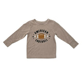 Boys Long Sleeve Tee in American Football