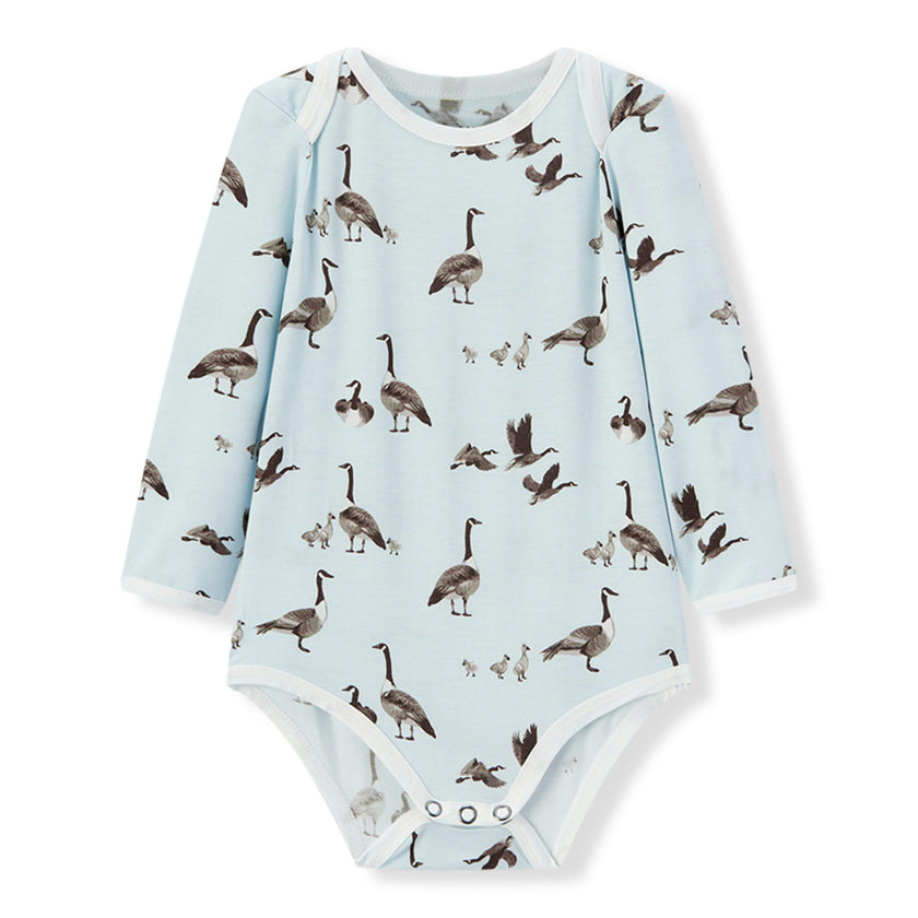 Goose Luxe Stretch Long Sleeve One Piece