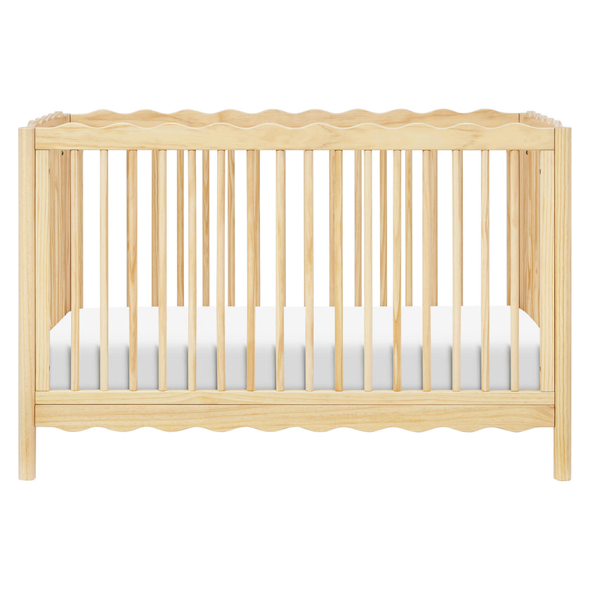 Swell 4-in-1 Convertible Crib w/Toddler Conversion Kit in Blonde