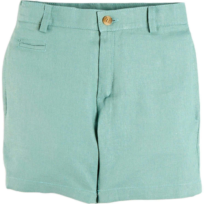 Plain Shorts in Sage Green (4- 10yrs)