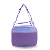 Cornelia Backpack with Lunch Bag and Pencil Case in Purple Mermaid