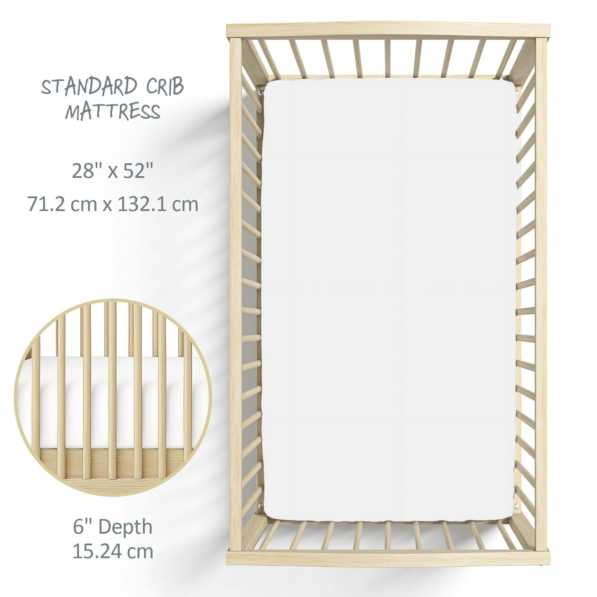 FRANKIE Fitted Crib Sheet