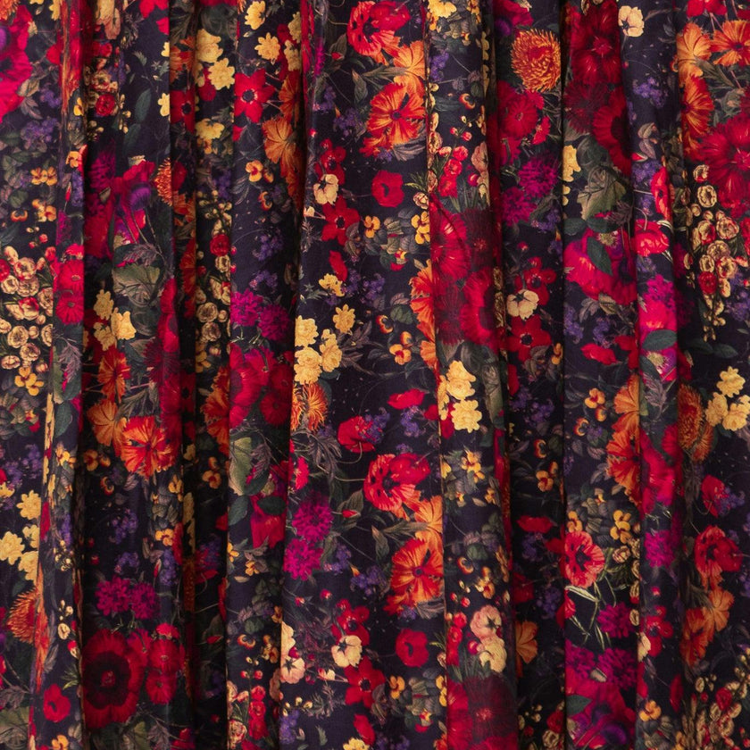 Hattie Dress in Night Garden