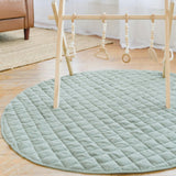 Linen Round Play Mat