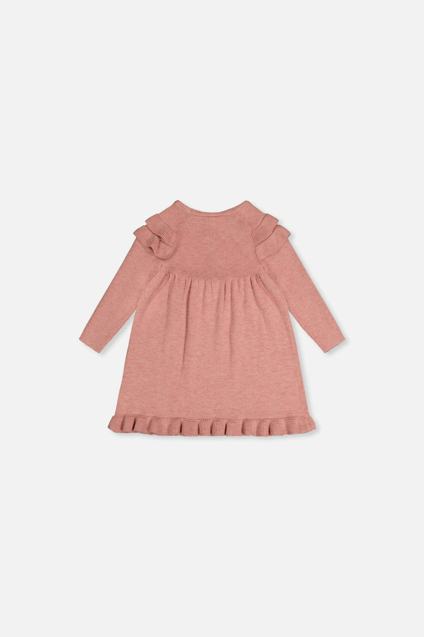Baby Knitted Dress Pink
