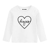 Big Sis Long Sleeve T-Shirt, White
