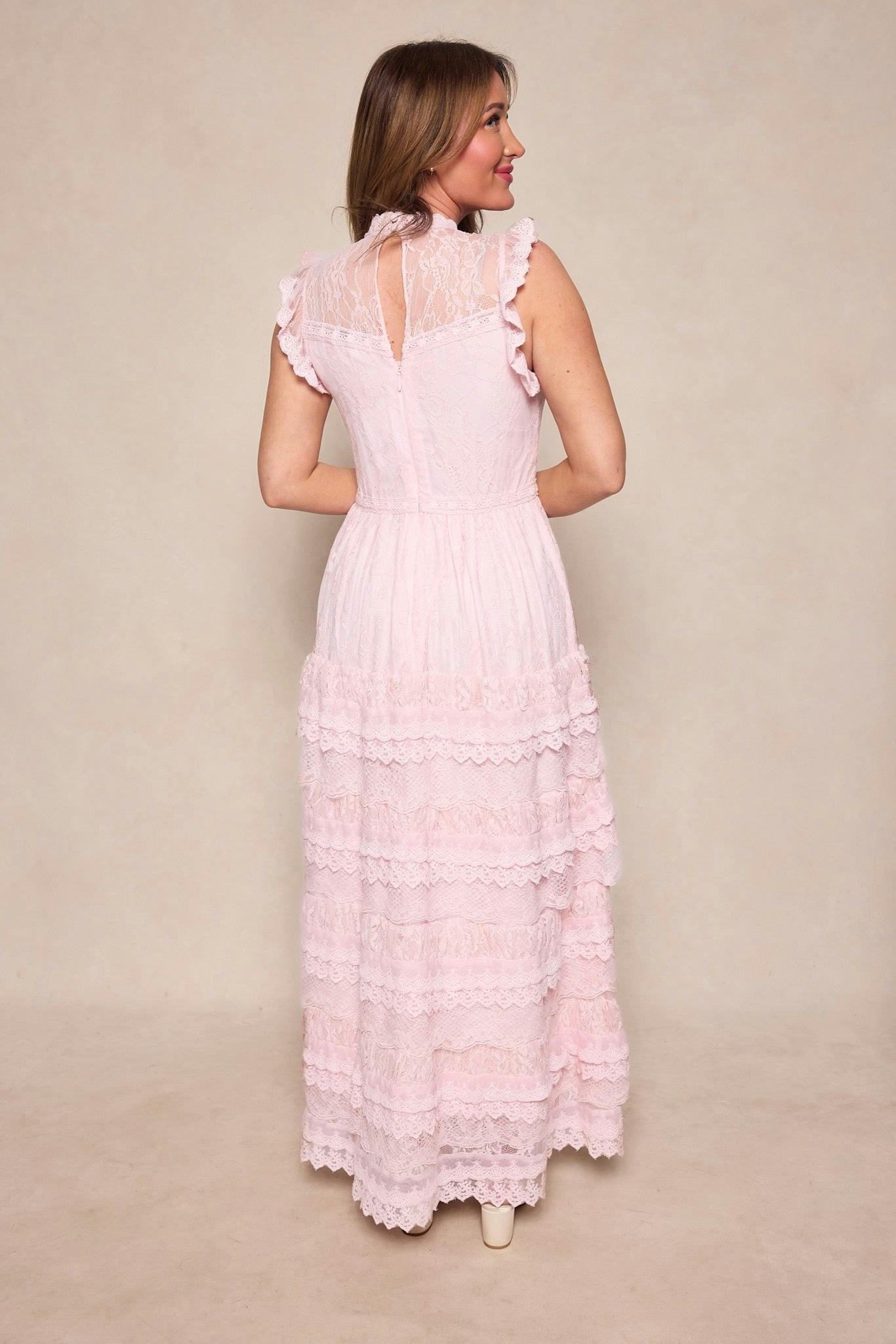 Annie Dress in Light Pink
