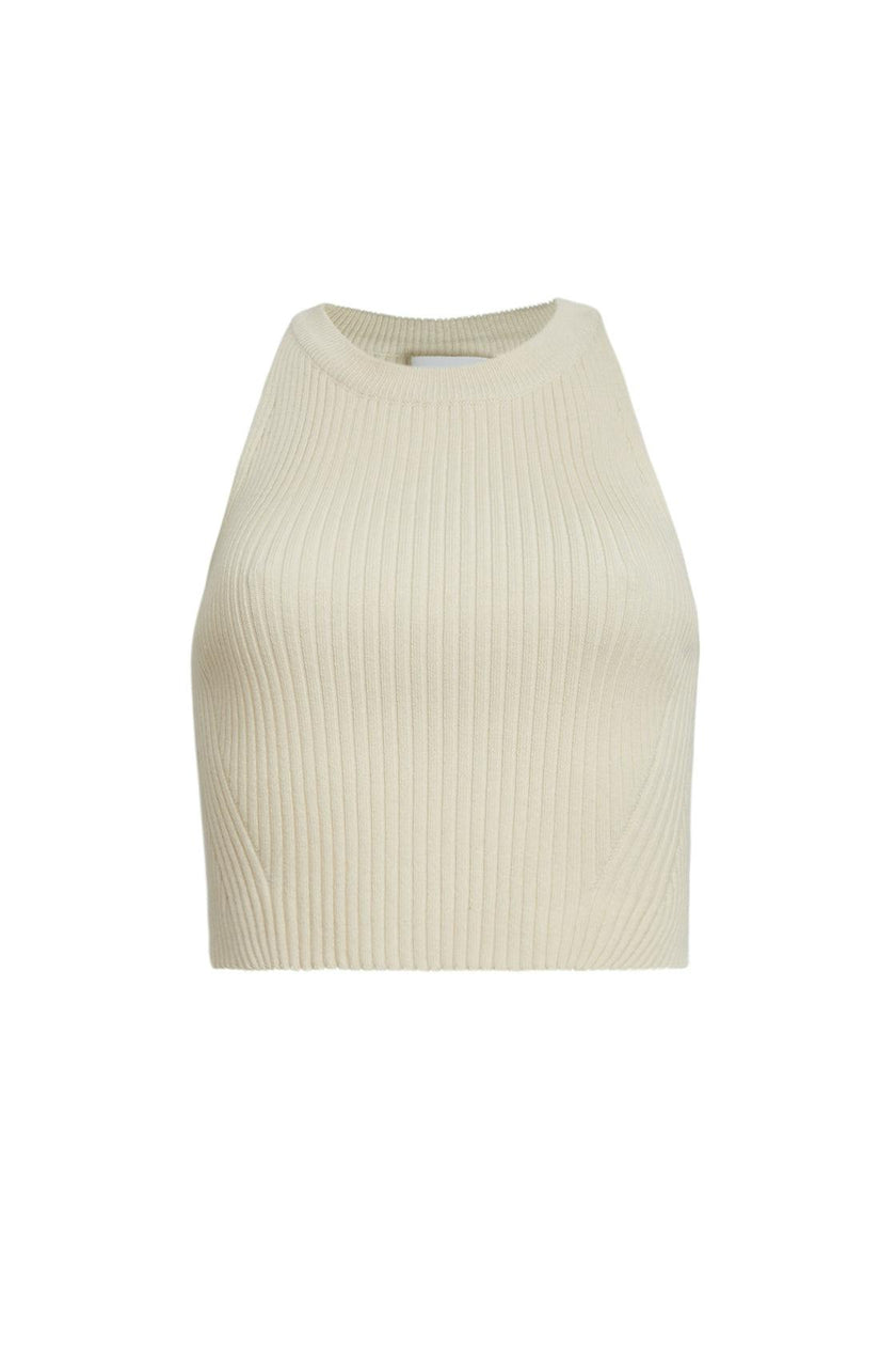 TIA CROP TANK | IVORY