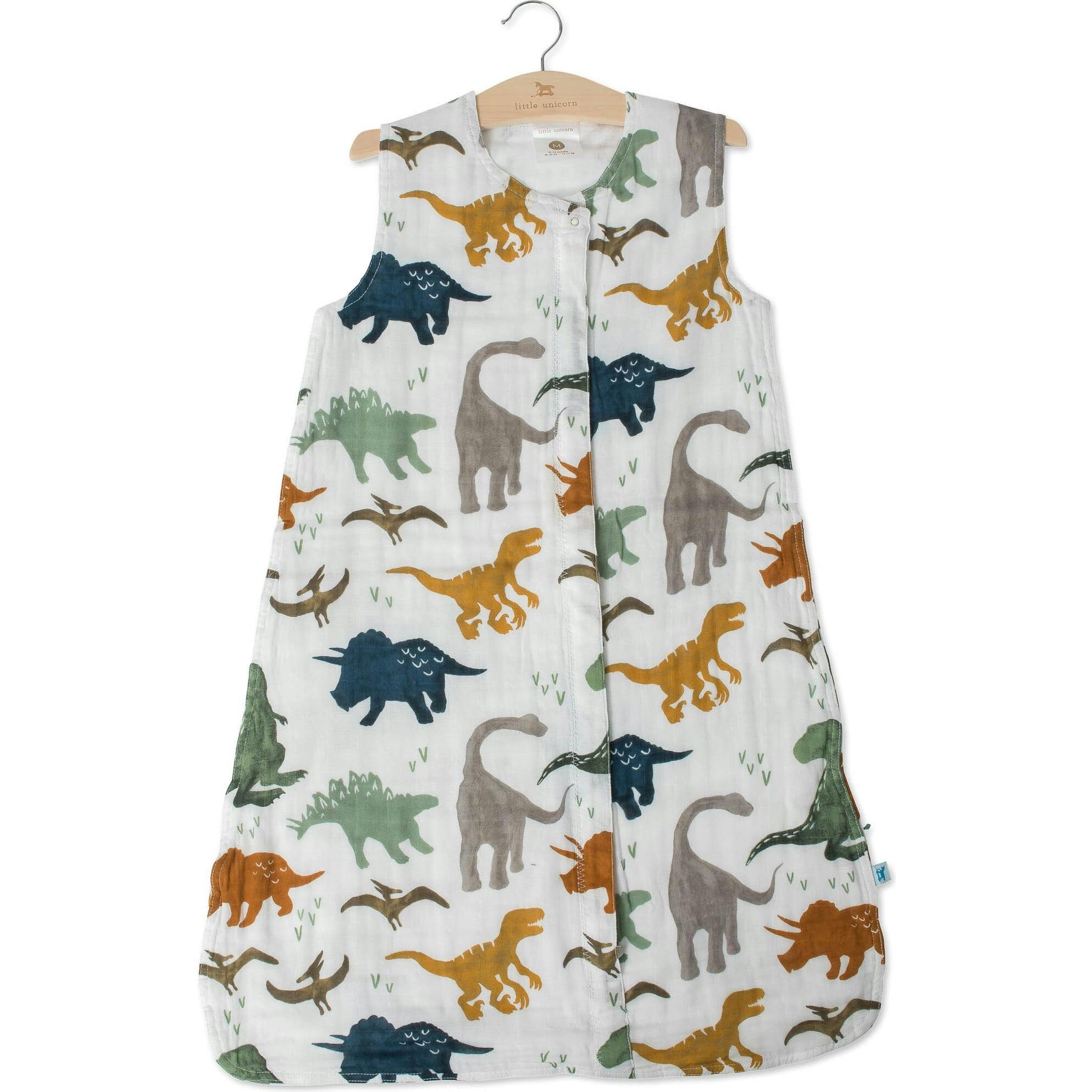 Cotton Muslin Sleep Bag - Dino Friends
