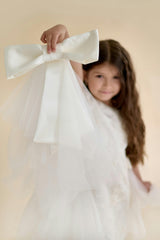Premium French Lace Haute Couture White Dress