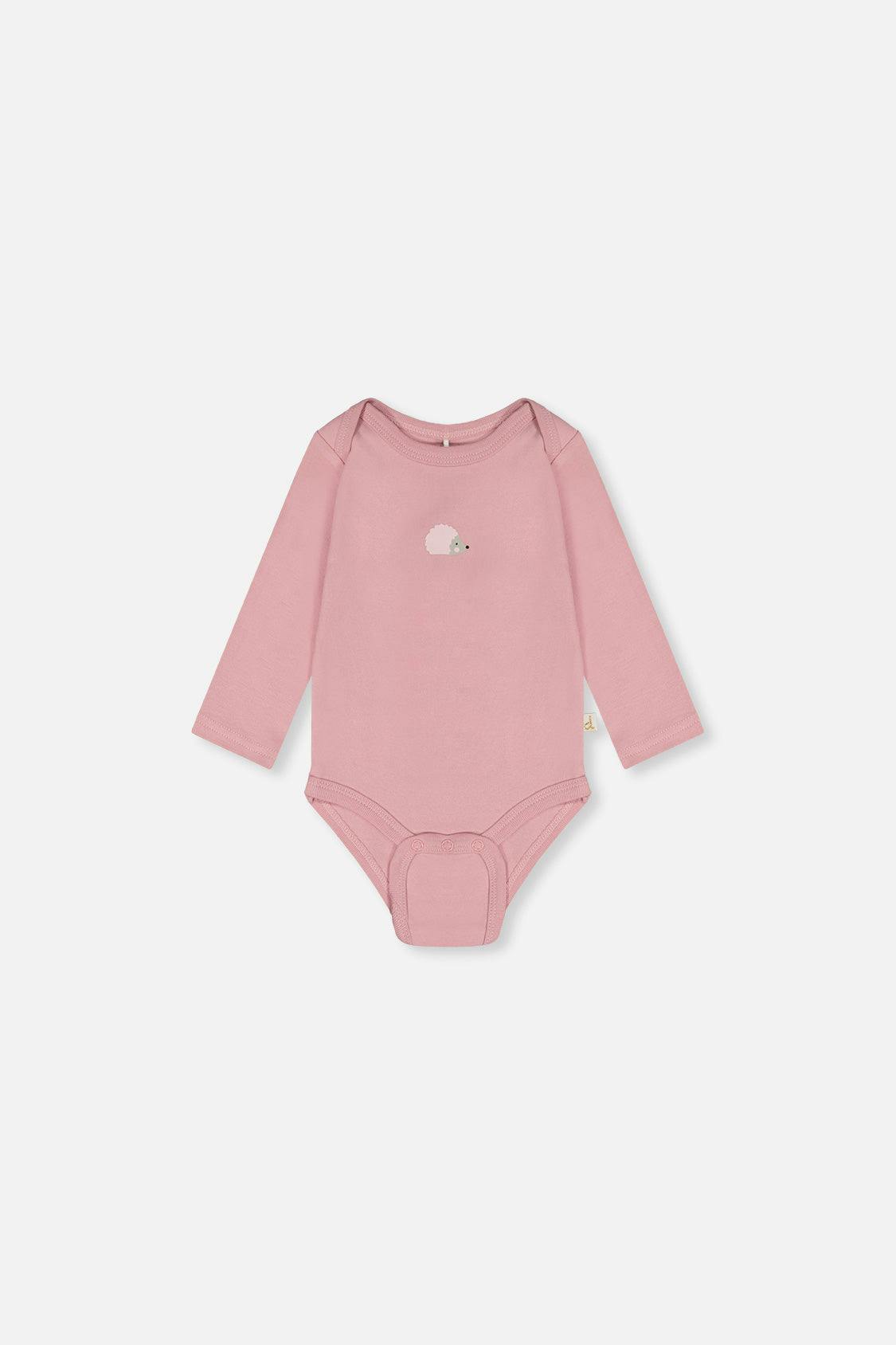 Organic Cotton Onesie Dusty Pink