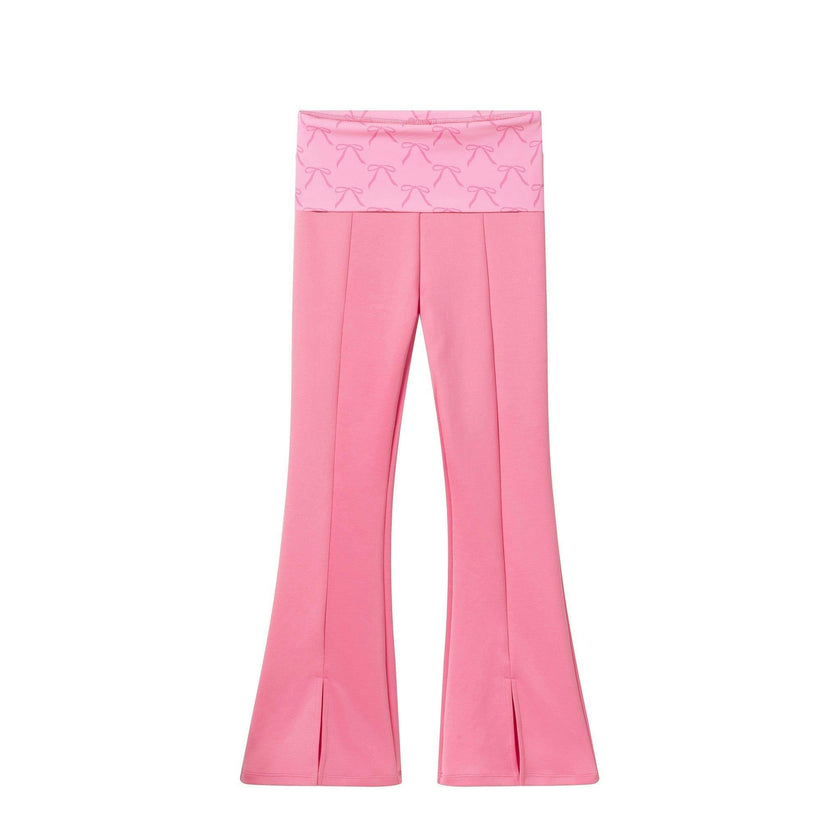 Tween Ponte Hoodie & Flare Leggings Set | Bubblegum Pink