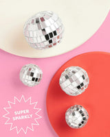 Hoedown Disco Topper - mirrored cake topper set
