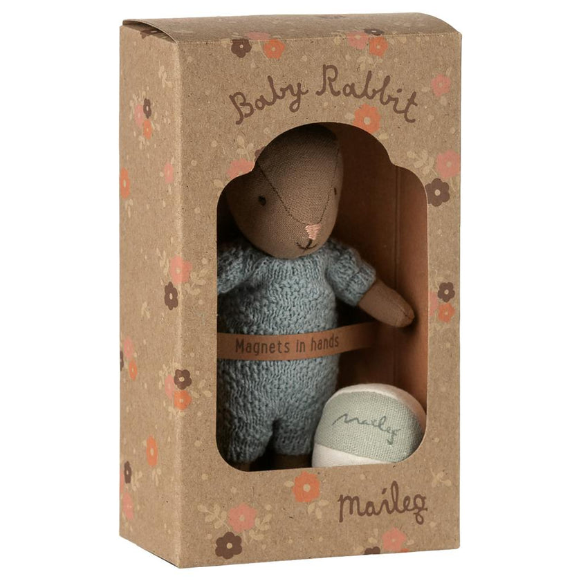 Rabbit set, Micro - Brown - Blue
