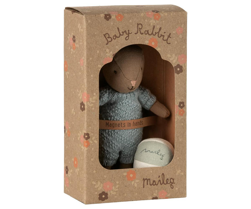 Rabbit set, Micro - Brown - Blue