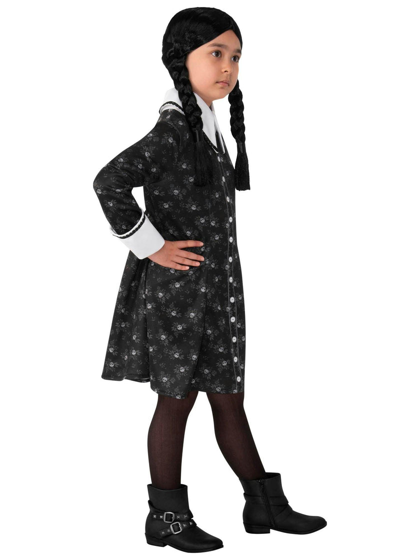 Girls' The Addams Family Wednesday Addams Dress