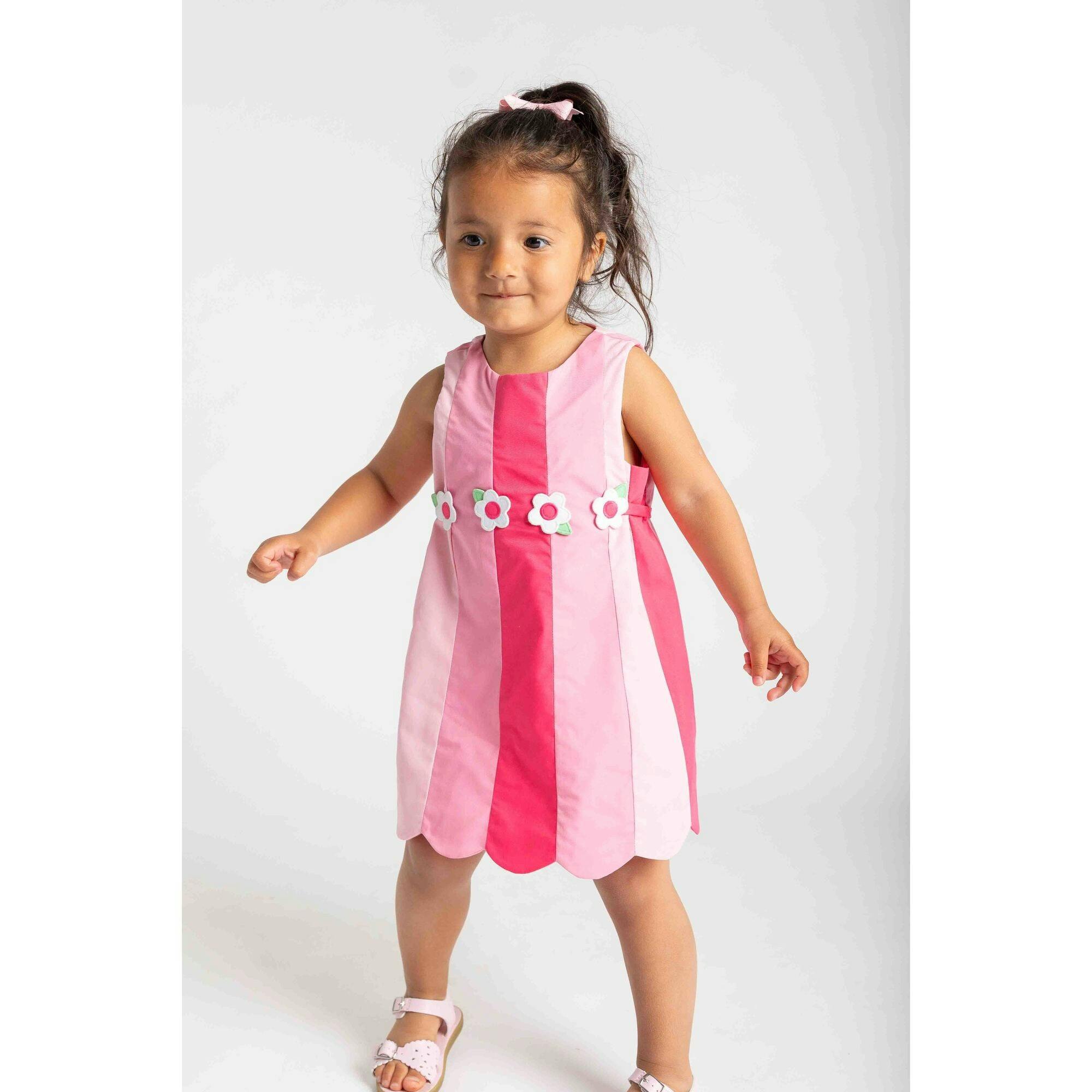 Poplin Panel Dress