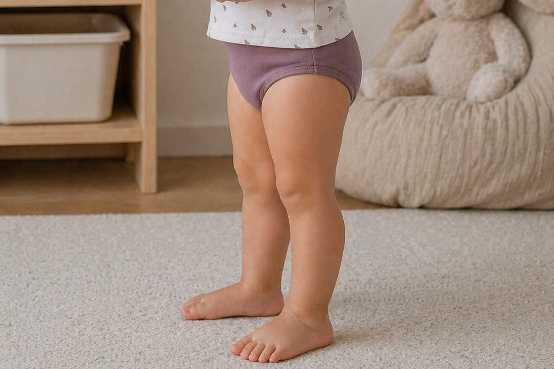Girls Panty 3pc Set Mauve