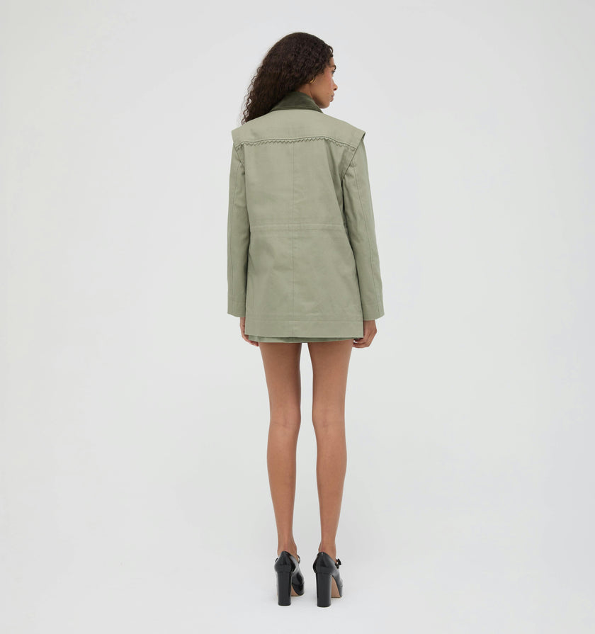 The Gillian Jacket -  English Sage