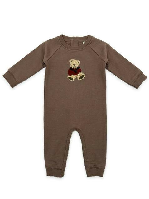Hook Stitch Bear Romper