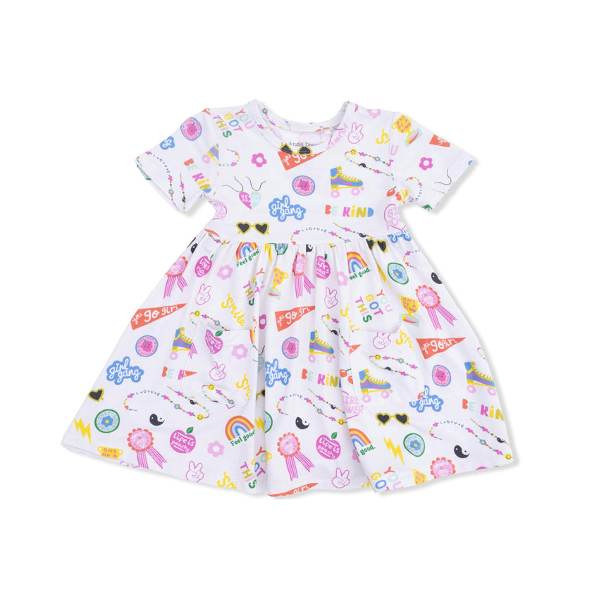 Girl Power - Twirly Dress with Cartwheel Short