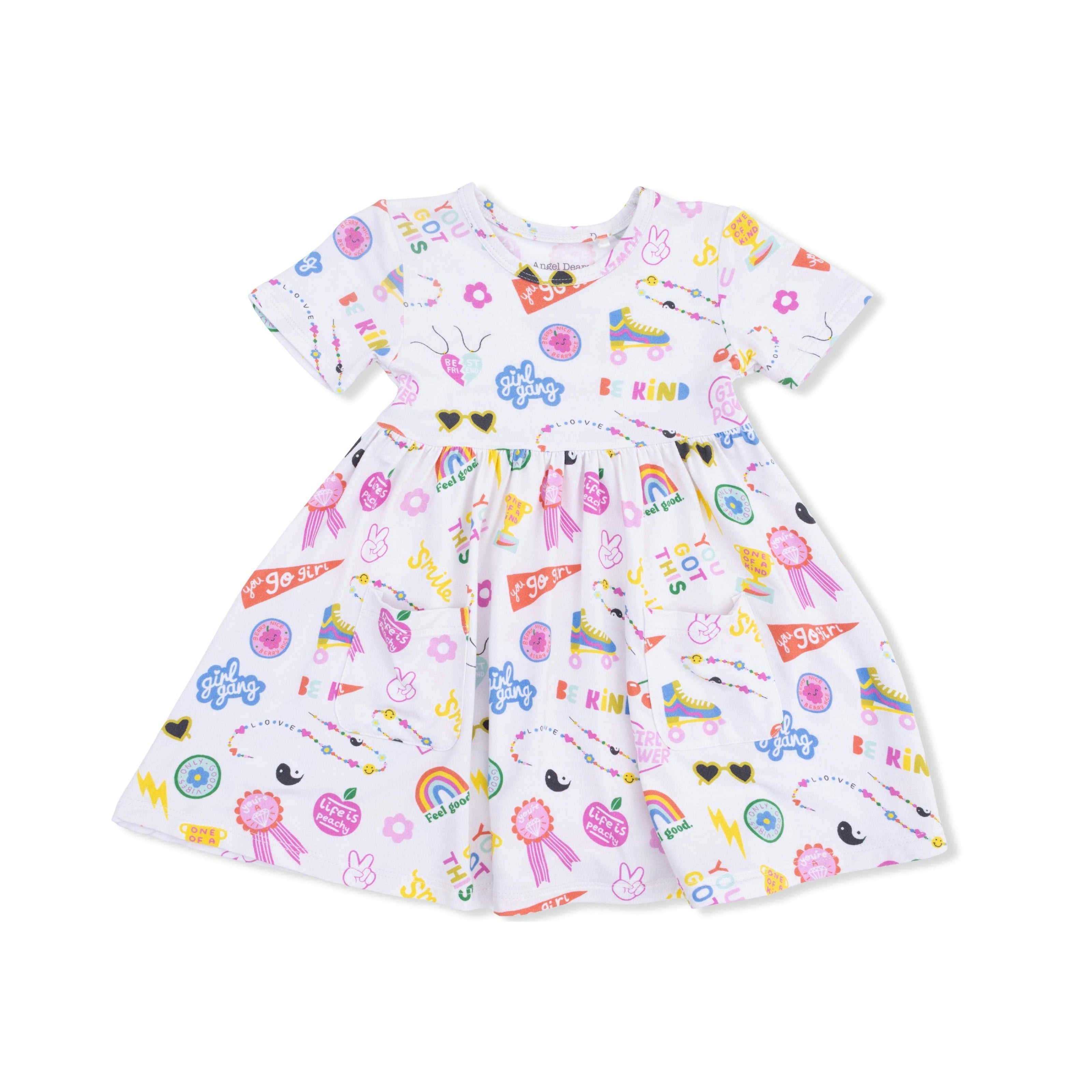 Girl Power - Twirly Dress with Cartwheel Short