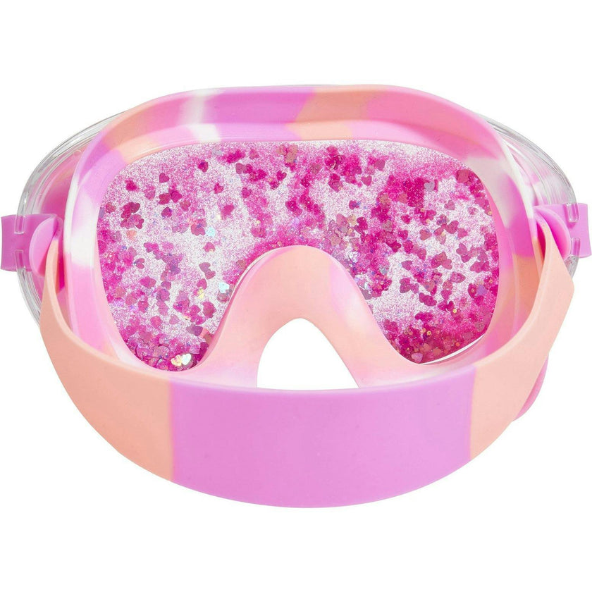 Sand Art Pink Swim Mask