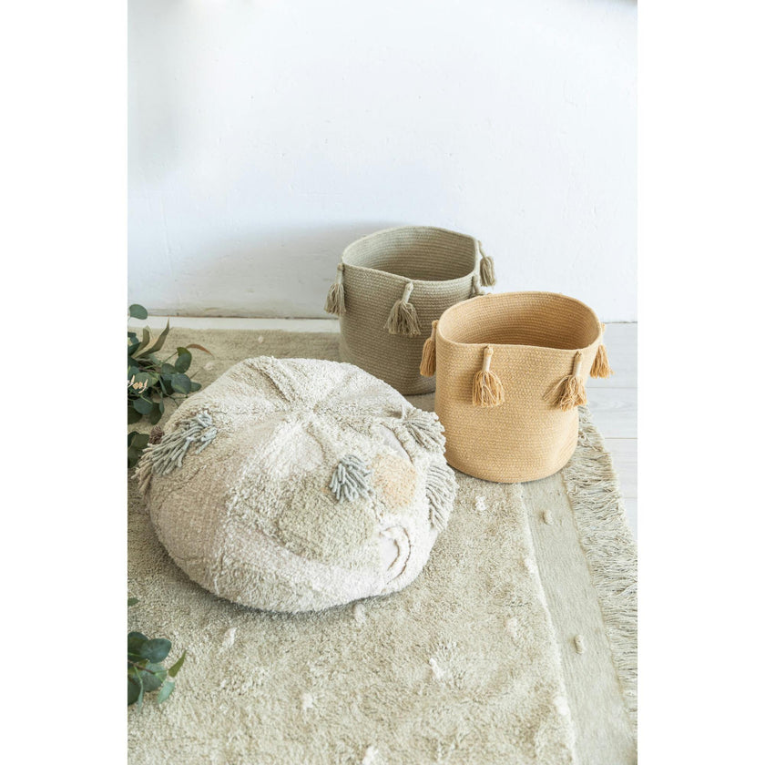Mossy Rock Pouf