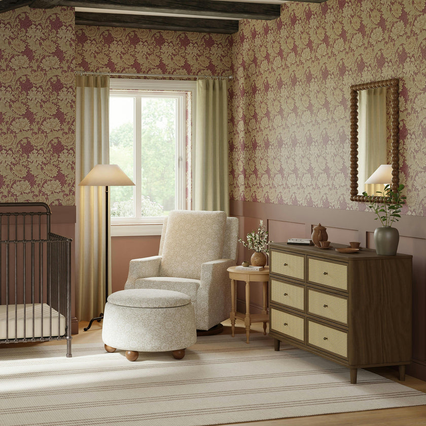 Namesake Marin with Cane 6 Drawer Assembled Dresser (49")