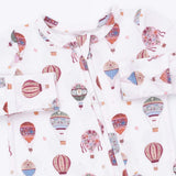 Hot Air Balloon - 2 Way Zipper Footie