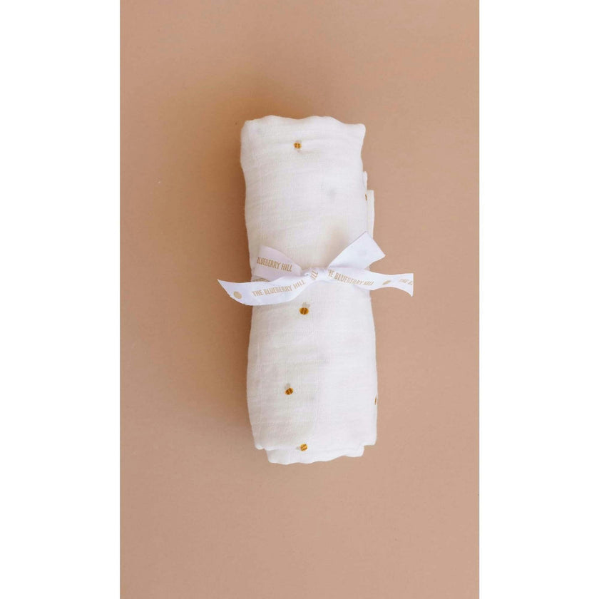 Bee Swaddle and Lovey Set - Bee