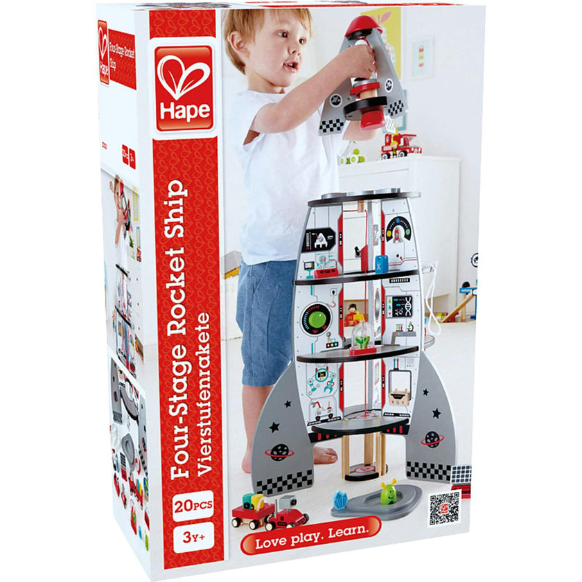 Four-Stage Rocket Ship Playset W/ Accessories
