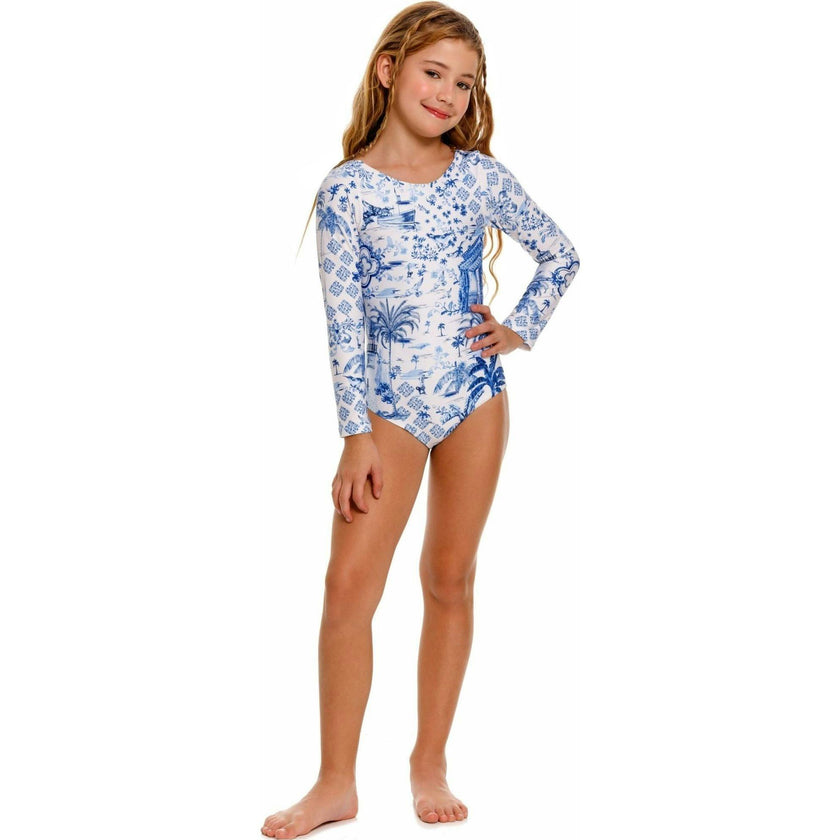 Honey Kids' One Piece Swimsuit, Multi