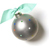 I Love My Popper Glass Ornament