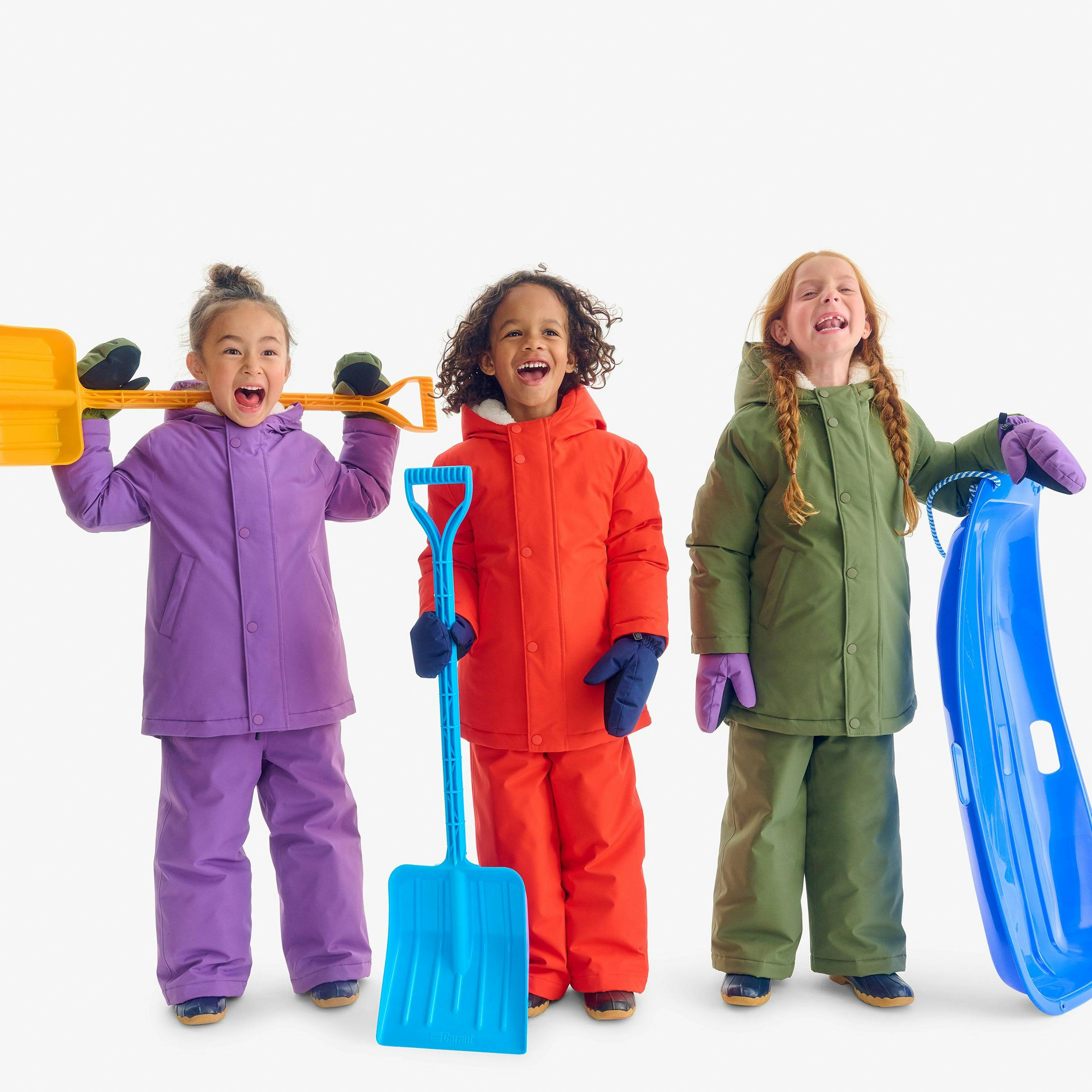 Kids weatherproof snow pant