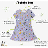 Minecraft Pixel Pals Girls' Short Sleeve Dress