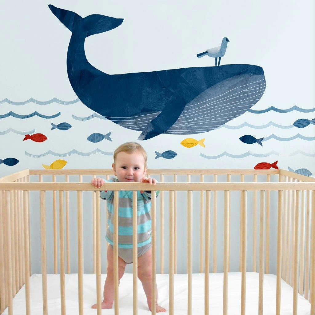 Warrick The Whale • Peel-and-Stick Wall Decals