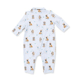Bestie Dogs Blue - Polo Romper